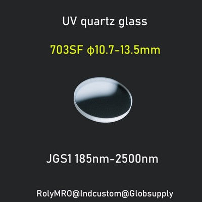 JGS1 Quartz Glass for Extreme Ultraviolet (EUV) – Optical Windows, Lens Substrates,φ10.7mm 11mm 12mm 12.65mm 12.7mm 13.5mm