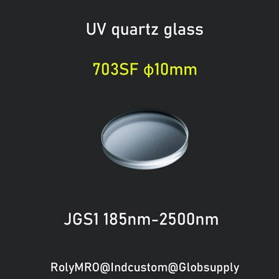 JGS1 Quartz Glass for Extreme Ultraviolet (EUV) – Optical Windows, Lens Substrates,φ10mm