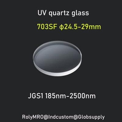 JGS1 Quartz Glass for Extreme Ultraviolet (EUV) – Optical Windows, Lens Substrates,φ25.4mm(1inch) 27.8mm 28mm 29mm