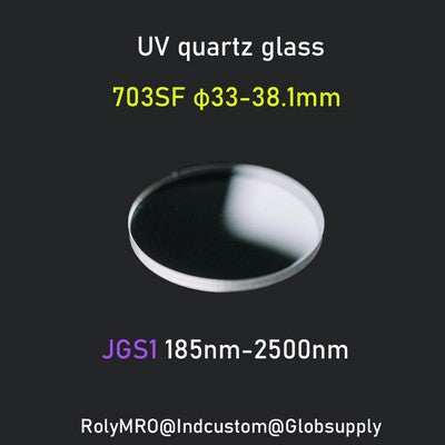 JGS1 Quartz Glass for Extreme Ultraviolet (EUV) – Optical Windows, Lens Substrates,φ33mm 34mm 38mm 38.1mm