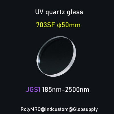 JGS1 Quartz Glass for Extreme Ultraviolet (EUV) – Optical Windows, Lens Substrates,φ50mm