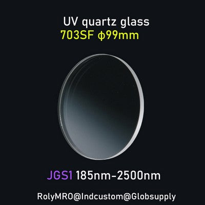 JGS1 Quartz Glass for Extreme Ultraviolet (EUV) – Optical Windows, Lens Substrates,φ99mm