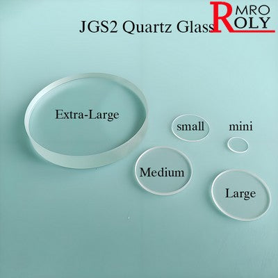 Circular Quartz Glass JGS2 5 TYPE