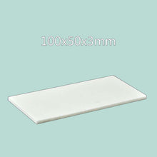 Load image into Gallery viewer, 50-100mm Alumina Plate-99% Al2O3 - High-Temperature Corrosion-Resistant Material for Laboratories