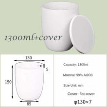 Charger l&#39;image dans la galerie, 500ml-1500ml High capacity Alumina Crucibles High Form，High-Temperature &amp; Corrosion-Resistant 99% Alumina Crucibles - High Form