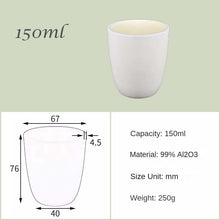 Laden Sie das Bild in den Galerie-Viewer, 30ml-200ml Ultra-High-Temperature &amp; Corrosion Resistant - 99% Alumina High-Form Crucibles