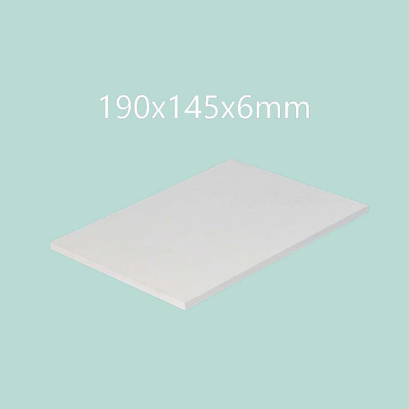 190-320mm Alumina Square Plate - Chemically Stable Alumina Square Plate, Operating Temperature ≤1600°C