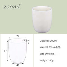 Charger l&#39;image dans la galerie, 30ml-200ml Ultra-High-Temperature &amp; Corrosion Resistant - 99% Alumina High-Form Crucibles