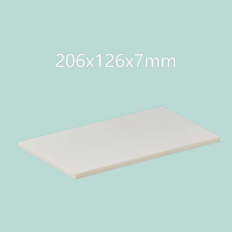 190-320mm Alumina Square Plate - Chemically Stable Alumina Square Plate, Operating Temperature ≤1600°C