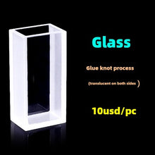 Laden Sie das Bild in den Galerie-Viewer, Glass Lovibond Cuvette - 10mm Path Length, UV Transparent, Fused Bonding, Lovibond /Brand Compatibility