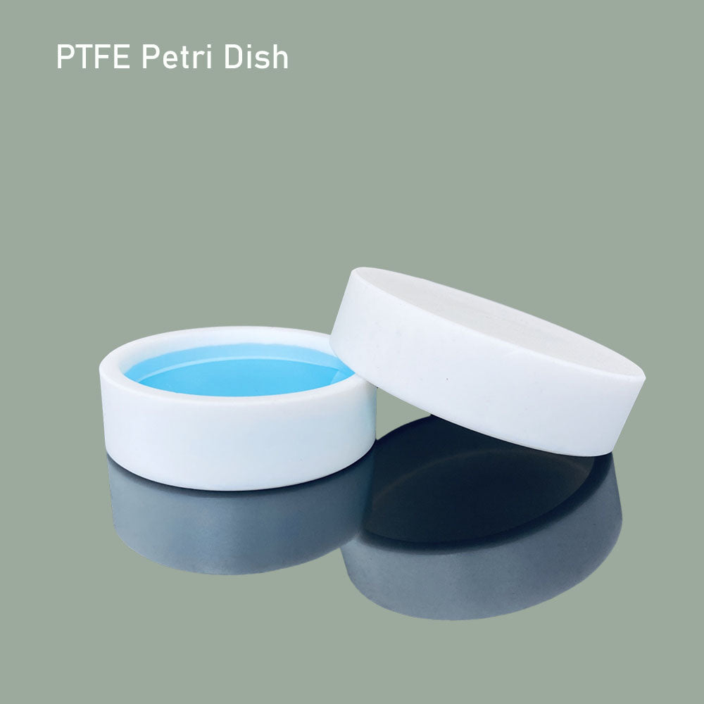 130ml F4 High temperature PTFE round dish PTFE cell culture dish PTFE flat dish