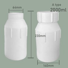 Load image into Gallery viewer, 2000ml Temperature Resistant PTFE (Teflon) Bottle - Corrosion Resistant to Strong Acids and Bases