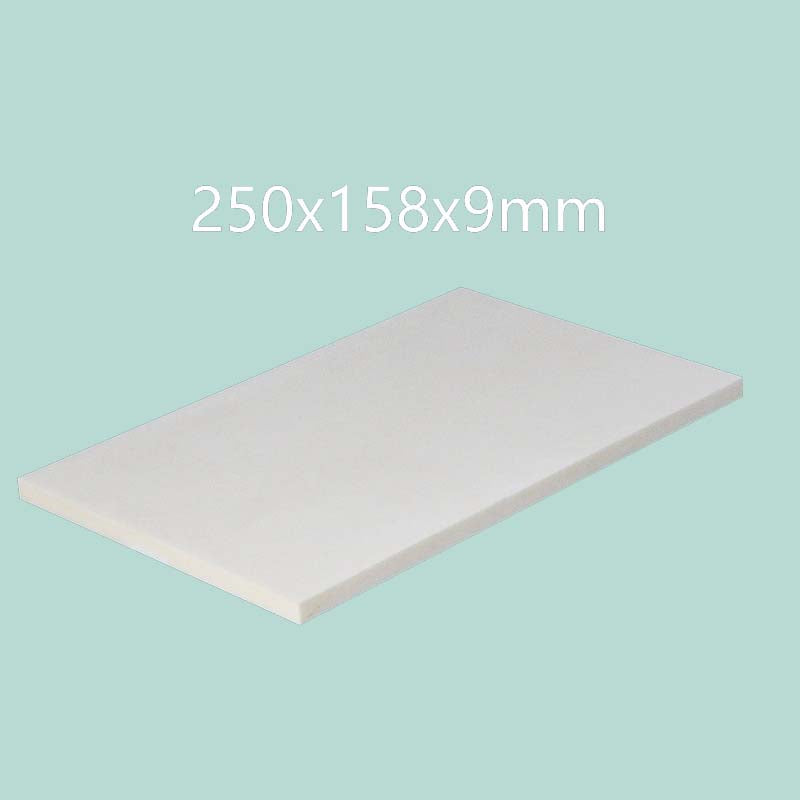 190-320mm Alumina Square Plate - Chemically Stable Alumina Square Plate, Operating Temperature ≤1600°C