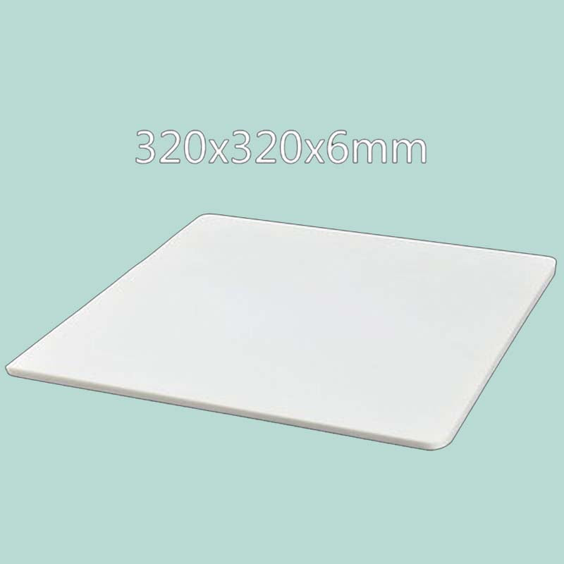 190-320mm Alumina Square Plate - Chemically Stable Alumina Square Plate, Operating Temperature ≤1600°C