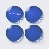 4 pièces -φ23 mm 【RolyIndCustom】 Feuilles de verre de quartz personnalisées professionnellement – ​​Haute transparence, résistantes à la chaleur, anti-UV
