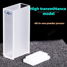 Load image into Gallery viewer, 20mm Path Length Quartz Cuvette - JGS1 Imported Material, Data-Matched, UV Transparent, 2cm Light Path, Reaction Cell