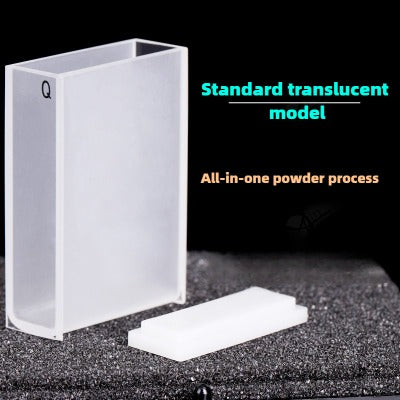 30mm Path Length Quartz Cuvette - Two-Sided Illumination, JGS1 Material, In Stock, 10ml Capacity, High Transmittance, UV Transparent