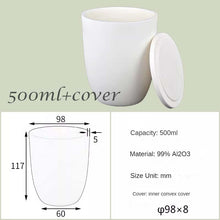 Load image into Gallery viewer, 500ml-1500ml High capacity Alumina Crucibles High Form，High-Temperature &amp; Corrosion-Resistant 99% Alumina Crucibles - High Form