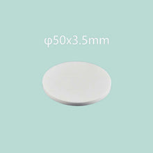 Load image into Gallery viewer, High Purity 99% Alumina Ceramic Disc | Heat Resistant up to 1600°C | Industrial Grade Insulating Material