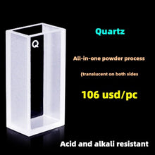 Charger l&#39;image dans la galerie, Quartz Lovibond Cuvette - 10mm Path Length, UV Transparent, Fused Bonding, Lovibond  Brand Compatibility