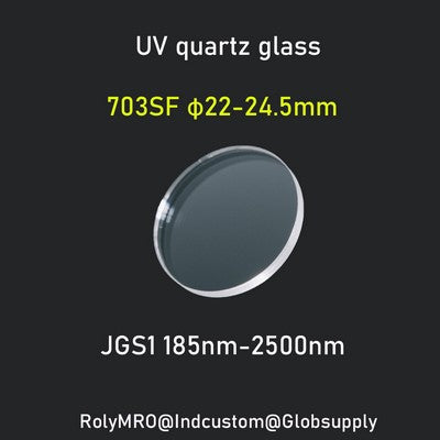 JGS1 Quartz Glass for Extreme Ultraviolet (EUV) – Optical Windows, Lens Substrates,φ22mm 24mm 24.5mm
