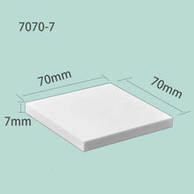 Charger l&#39;image dans la galerie, 50-100mm Alumina Plate-99% Al2O3 - High-Temperature Corrosion-Resistant Material for Laboratories