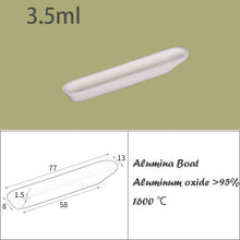 Laden Sie das Bild in den Galerie-Viewer, Research-Grade 99% Alumina Mullite Boat, Tube Furnace Refractory Crucible Resistant to 1600°C~1750°C, Ideal Lab Companion