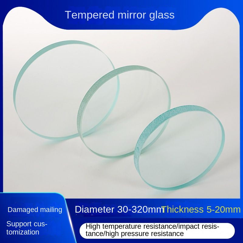 Customized High-Temperature & Pressure Resistant Sight Glass Dome – Tempered Glass Observation Window for Boiler & Pipelines