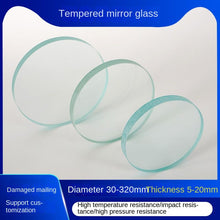 Load image into Gallery viewer, Customized High-Temperature &amp; Pressure Resistant Sight Glass Dome – Tempered Glass Observation Window for Boiler &amp; Pipelines