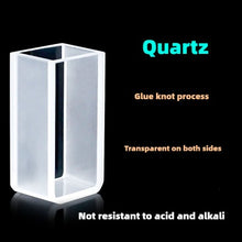 Load image into Gallery viewer, Quartz Lovibond Cuvette - 12.7mm Path Length, UV Transparent, Fused Bonding, Lovibond  Brand Compatibility