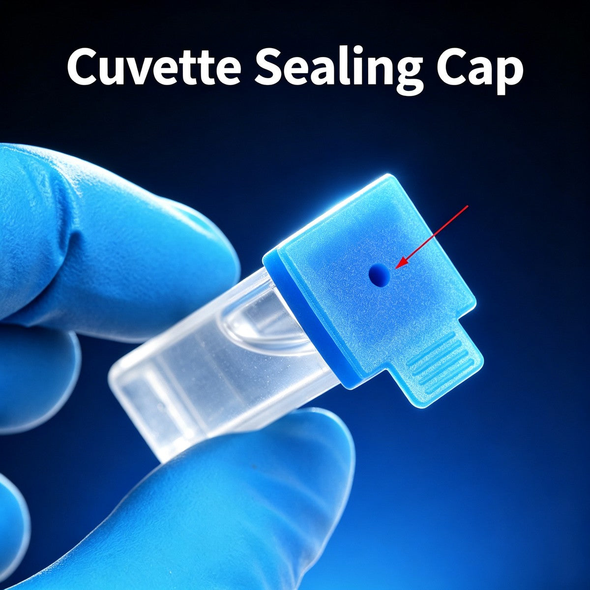 10mm Quartz Cuvette Accessories, Sealing Cap, 8 Position & 16 Position Cuvette Rack Lab Spectrophotometer Consumables