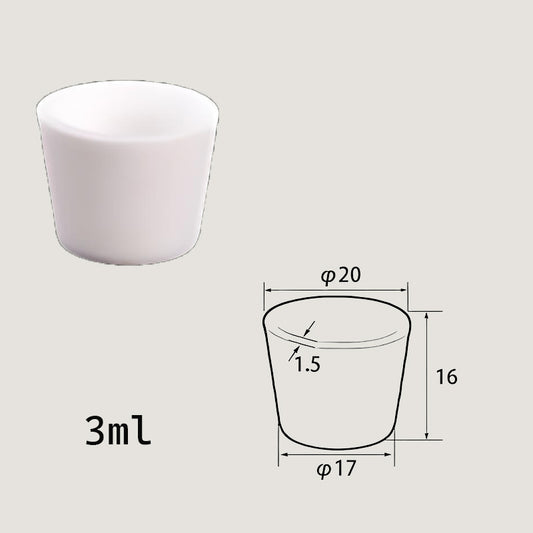 3ml High-Temperature Resistant Alumina Crucible, Ideal for Industrial Smelting