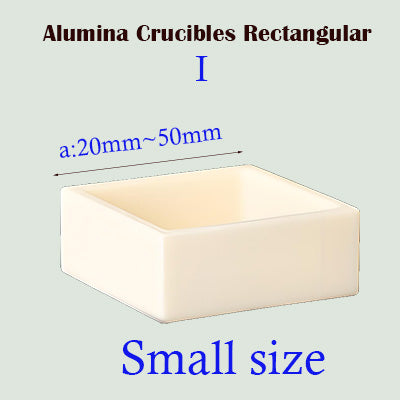 Rectangular Alumina Crucible I Small Size (20-50mm) – Roly IndCustom