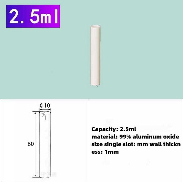 Aluminum Cylindrical Crucible - Ideal for High-Temperature Smelting|0.4ml-25ml