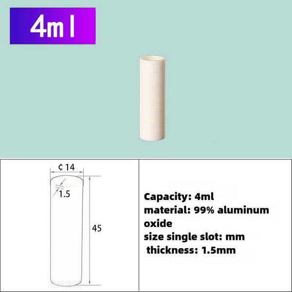 Aluminum Cylindrical Crucible - Ideal for High-Temperature Smelting|0.4ml-25ml