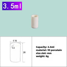 Laden Sie das Bild in den Galerie-Viewer, Aluminum Cylindrical Crucible - Ideal for High-Temperature Smelting|0.4ml-25ml