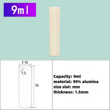 Laden Sie das Bild in den Galerie-Viewer, Aluminum Cylindrical Crucible - Ideal for High-Temperature Smelting|0.4ml-25ml