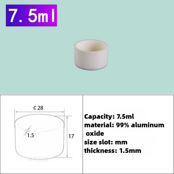 Aluminum Cylindrical Crucible - Ideal for High-Temperature Smelting|0.4ml-25ml