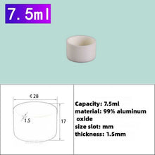 Laden Sie das Bild in den Galerie-Viewer, Aluminum Cylindrical Crucible - Ideal for High-Temperature Smelting|0.4ml-25ml