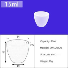 Load image into Gallery viewer, Alumina Crucibles High Form 15ml