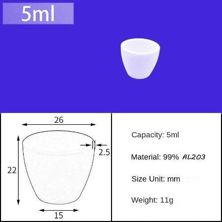 Alumina Crucibles High Form