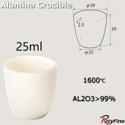 Alumina Crucibles High Form 2ml-3500ml