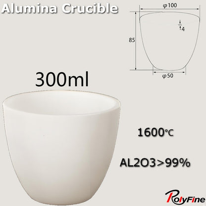 Alumina Crucibles High Form 2ml-3500ml
