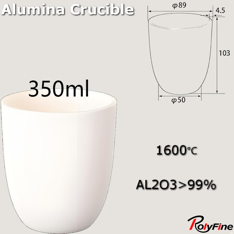 Alumina Crucibles High Form 2ml-3500ml