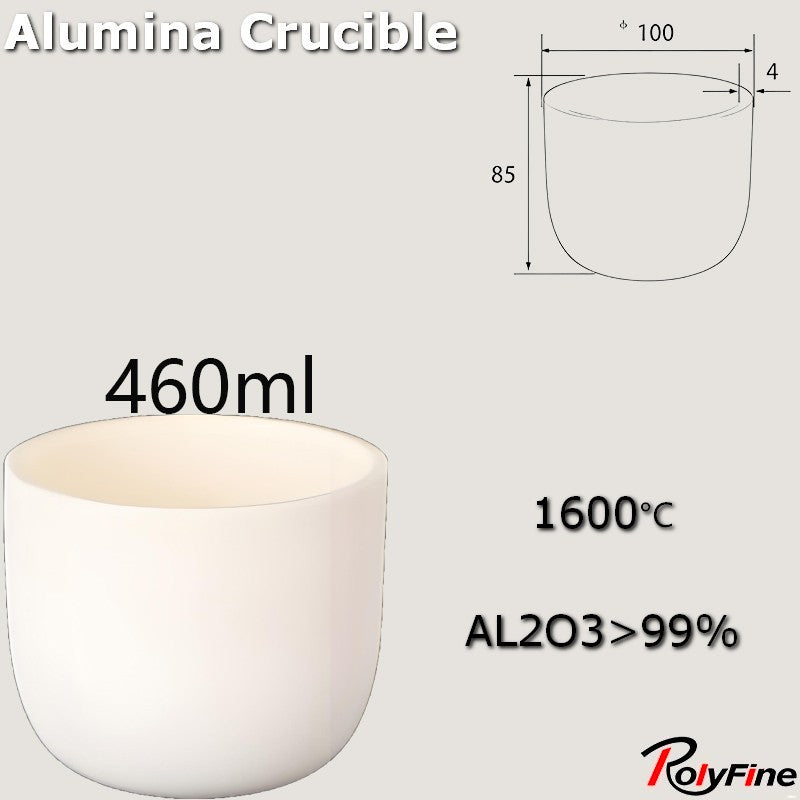 Alumina Crucibles High Form 2ml-3500ml
