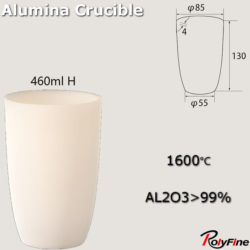 Alumina Crucibles High Form 2ml-3500ml