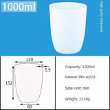 1000ml Alumina Crucibles|Laboratory crucible| Heavy-Gauge Alumina Crucibles for Continuous Furnace Operation