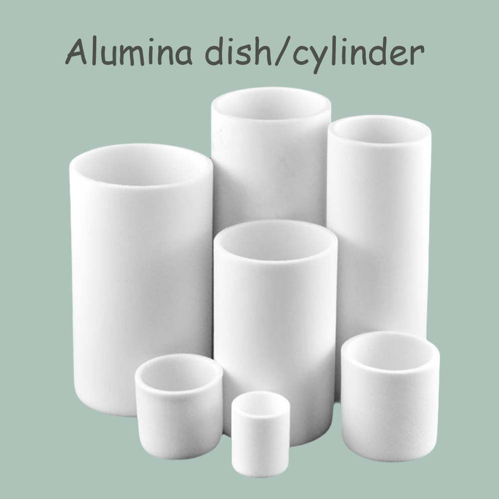 φ8-φ16mm Alumina Dish|Heat-Resistant Alumina Disc/Tube | Max Usage Temp 1600°C | 99% Al₂O₃ Material