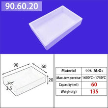 Load image into Gallery viewer, Alumina square crucible  60ml