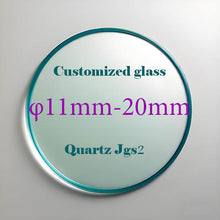 Load image into Gallery viewer, Customied Quartz glass 11mm-20mm